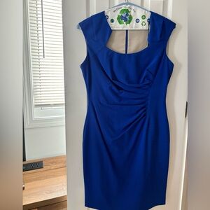 Royal blue Calvin Klein dress, size 10